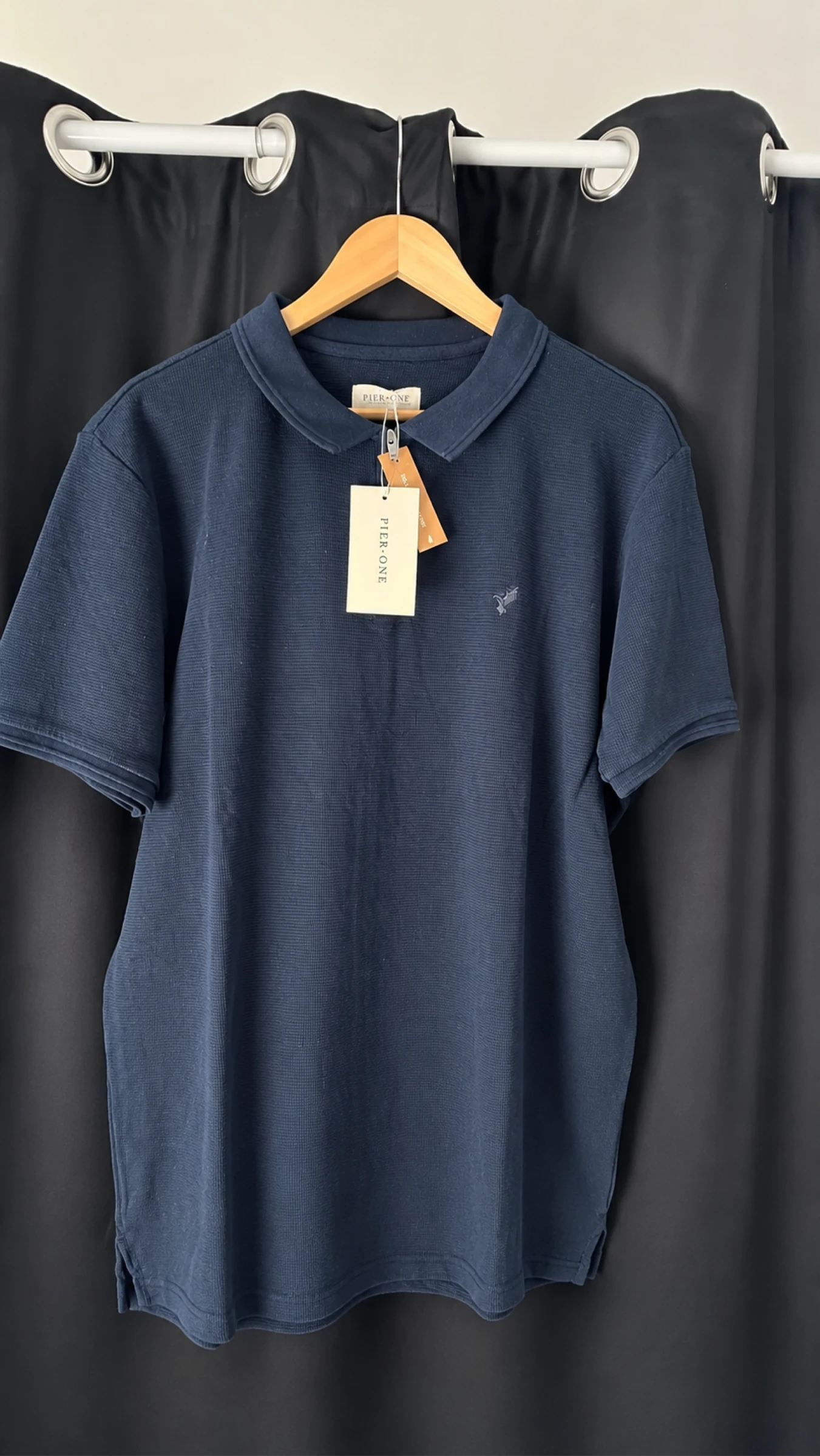 Polo Masculino Azul Marinho Novo da Marca – photo 2